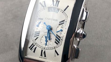 cartier tank americaine review|cartier tank americaine chronograph.